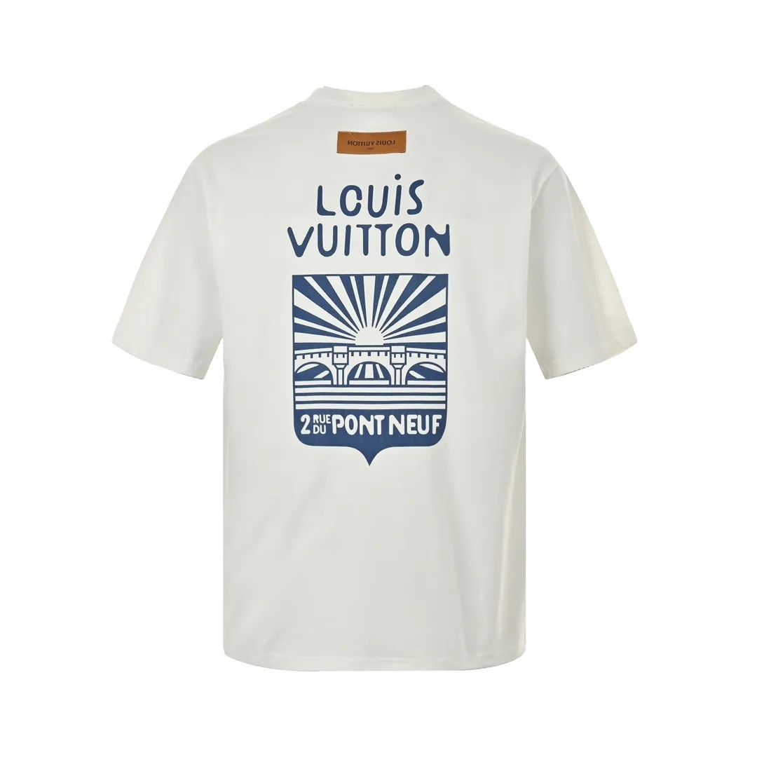 Louis Vuitton/Louis Vuitton Fei Dong’s first show limited printed short-sleeves